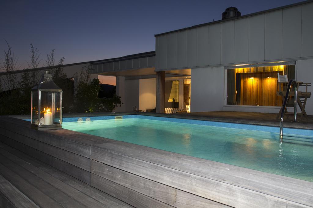 Pavi Apts Ljubljana - Private Rooftop Swimming Pool Oda fotoğraf